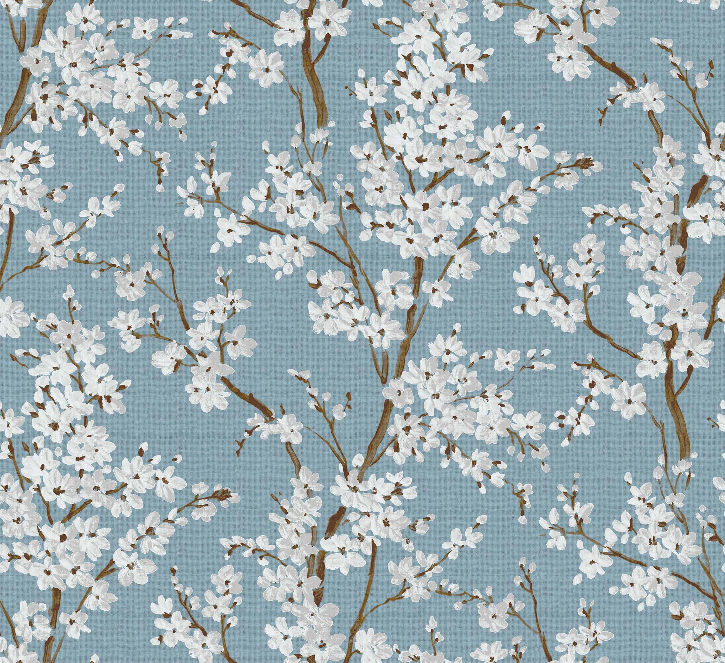 Cherry Blossom, Turquoise, Coordonne 5mp / rola